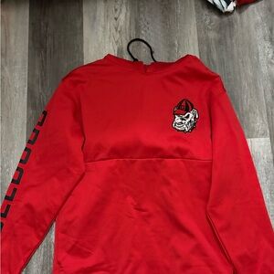 Red Graphic Sweatshirt